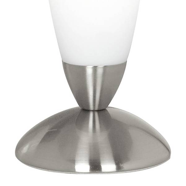Tischleuchte Slim Glas / Stahl - 1-flammig
