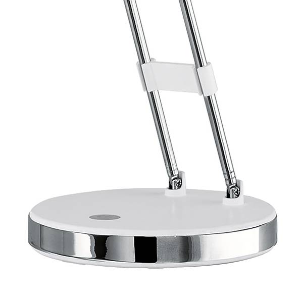 LED-Tischleuchte Gexo Acrylglas / Stahl - 1-flammig - Weiß