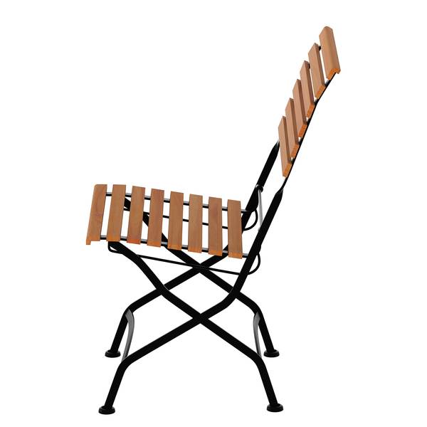 Tuineetgroep Tuscany III (7-delig) massief acaciahout/staal - acaciahout/zwart