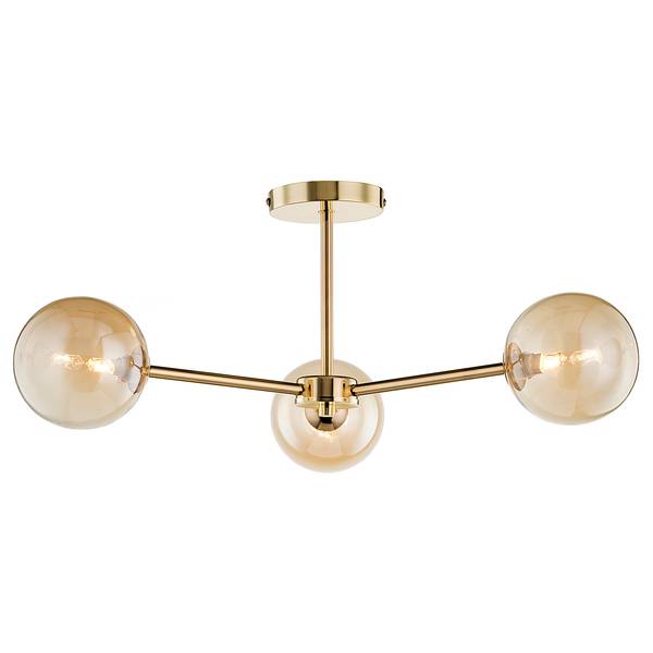 Deckenleuchte KJUL 3-flammig Gold