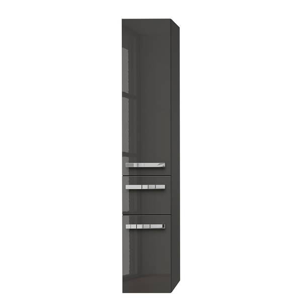 Hochschrank 4005 I Hochglanz Grau - Breite: 30 cm