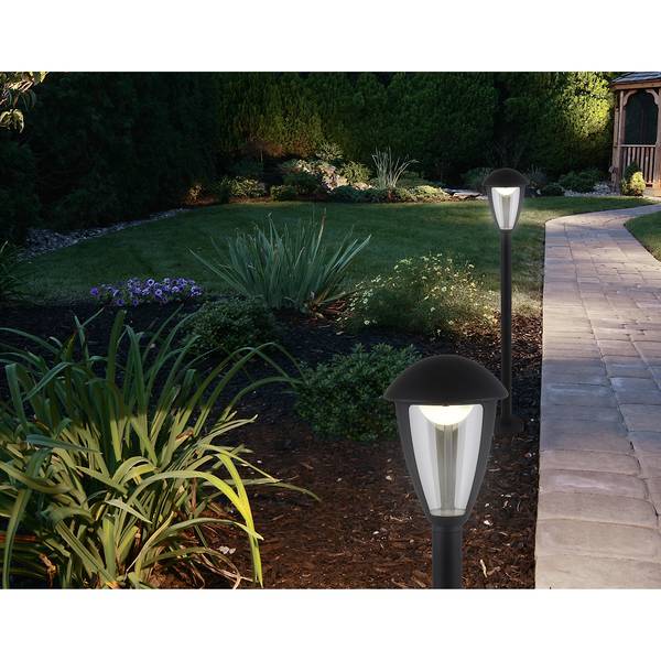 Lampe de chemin LED Clint Acrylique / aluminium - 1 flamme