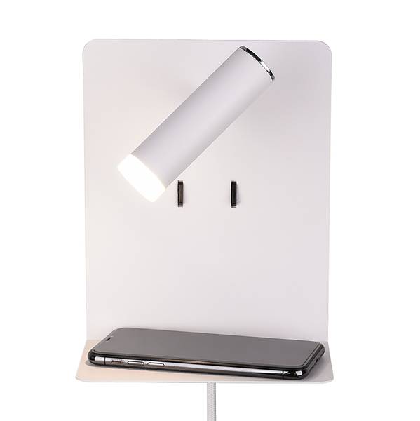 LED-Wandleuchte Element Eisen - 1-flammig - Weiß
