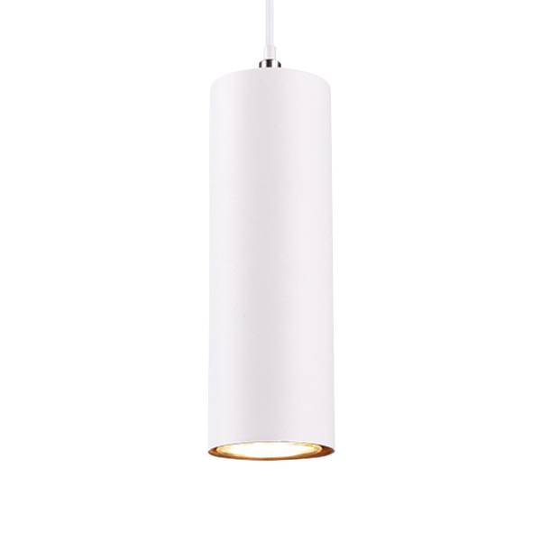 Pendelleuchte Marley I Eisen - 1-flammig - Weiß