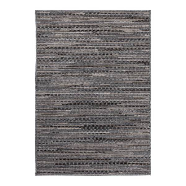 Kurzflorteppich Indonesia-Bali Webstoff - Grau - 80 x 230 cm