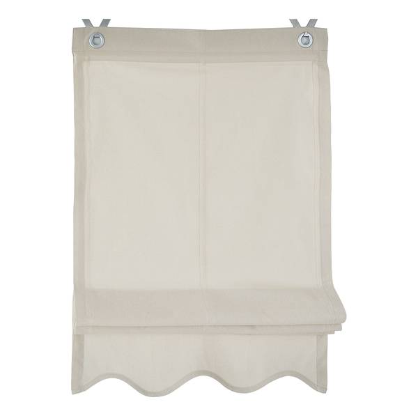 Raffrollo Olivia Webstoff - Beige - 100 x 140 cm