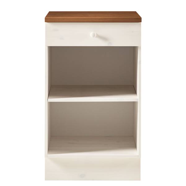 Ligne de cuisine LILLEHAMMER type B Pin massif - Pin blanc / Pin couleur miel