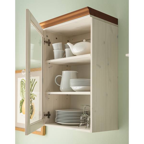 Ligne de cuisine LILLEHAMMER type B Pin massif - Pin blanc / Pin couleur miel