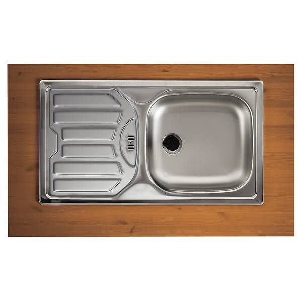 Ligne de cuisine LILLEHAMMER type B Pin massif - Pin blanc / Pin couleur miel