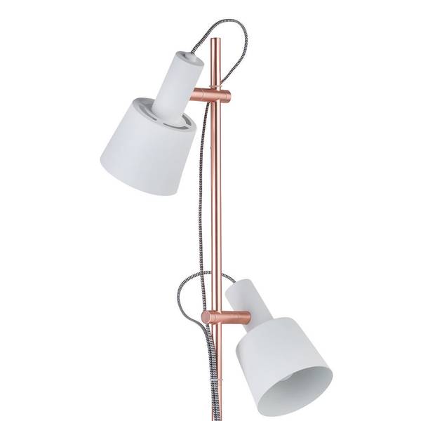 Staande lamp Haldar I aluminium - 2 lichtbronnen