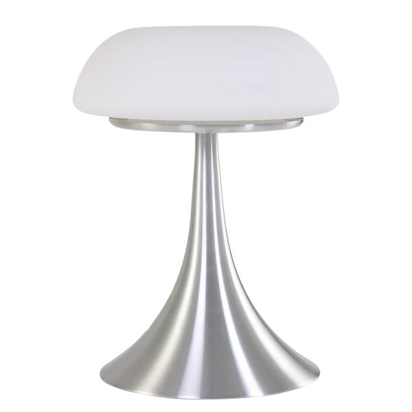 Tischleuchte Ancilla Typ G Milchglas / Aluminium - 1-flammig