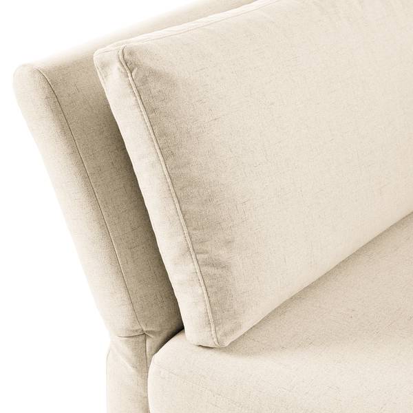 Recamiere Hillarys II Webstoff - Creme - Breite: 101 cm - Ausrichtung links