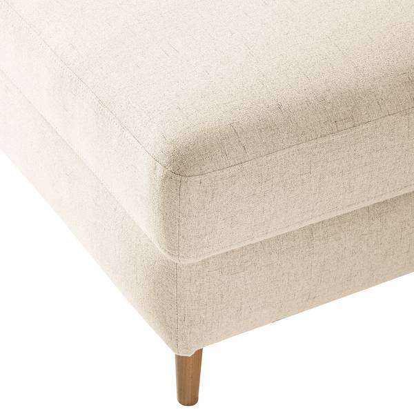 Recamiere Hillarys II Webstoff - Creme - Breite: 101 cm - Ausrichtung links