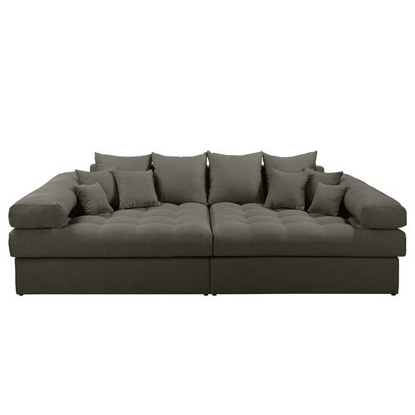 Big-Sofa Naomi Webstoff Etje: Dunkelgrau