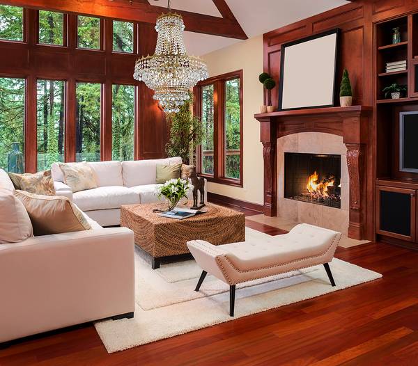 Lustre Versailles Verre cristallin / Acier - 9 ampoules