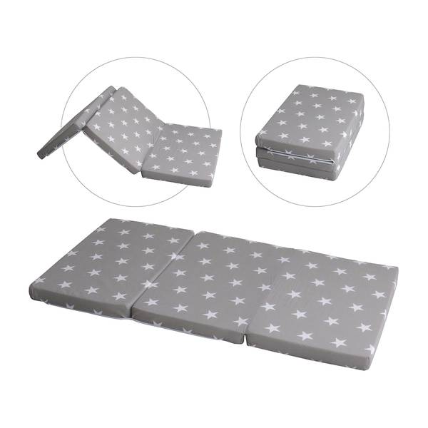Matelas de voyage Little Stars 60x120 cm Mesh - 61 x 6 x 120 cm