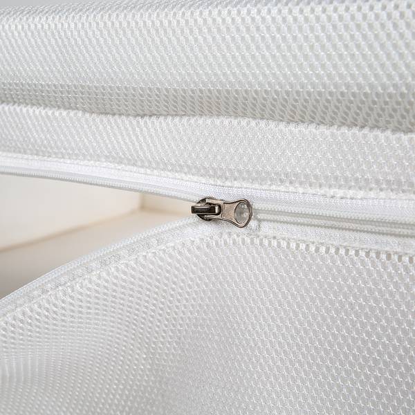Lit de Chambre 60 x 120 cm Sternenzauber Blanc - Bois manufacturé - 66 x 86 x 125 cm