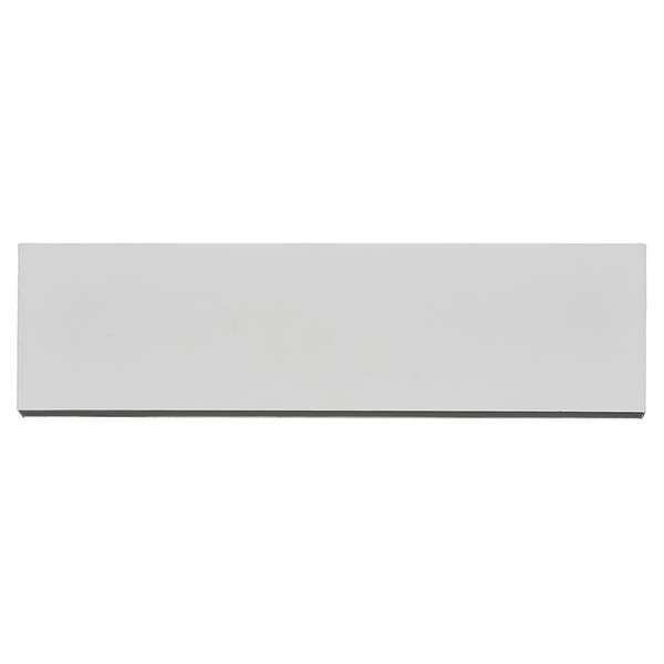 LED-Wandleuchte Concha Aluminium - 2-flammig - Weiß - Breite: 28 cm