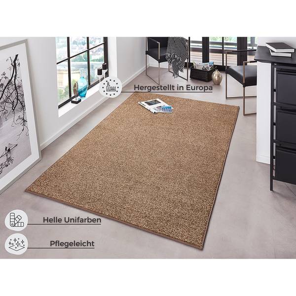 Tapis de couloir Pure Marron - 80 x 200 cm