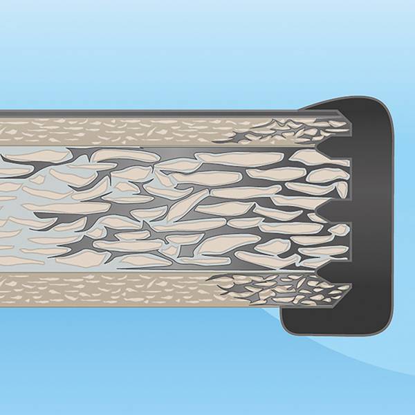 Klapptisch Vivodur III Eisen - Schwarz / Silber