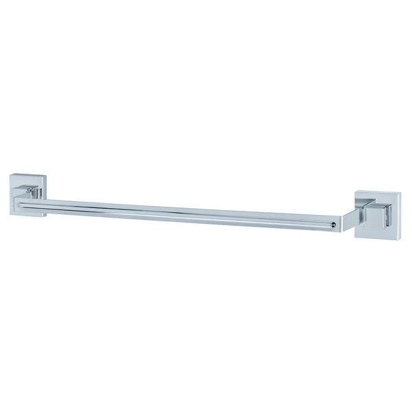 Porte-serviettes Vacuum-Loc Quadro I Acier inoxydable / ABS - Chrome
