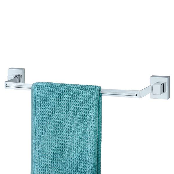 Porte-serviettes Vacuum-Loc Quadro I Acier inoxydable / ABS - Chrome