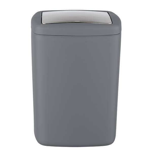 Schwingdeckeleimer Barcelona Thermoplastischer Kunststoff (TPE) - Anthrazit