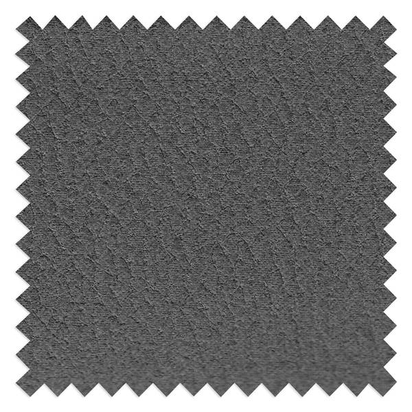 Relaxliege Kasson Microfaser Bice: Dunkelgrau - Silber