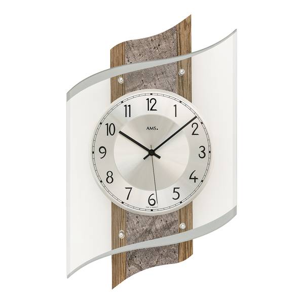 Wandklok Garcia bruin