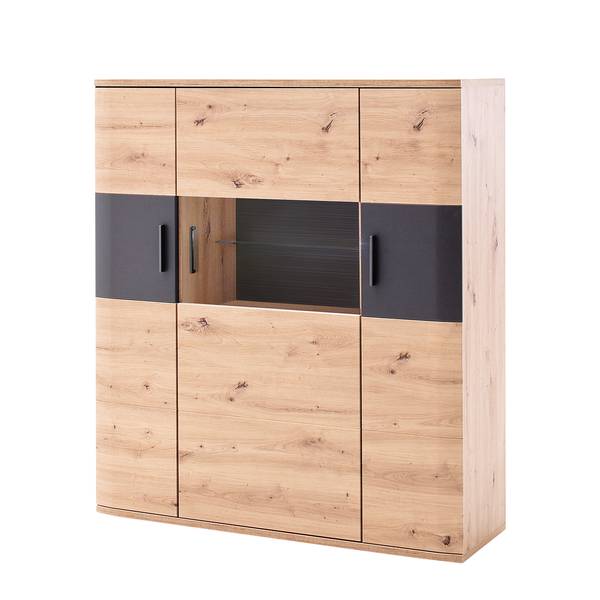 Buffet haut Callington I Imitation planches de chêne / Anthracite