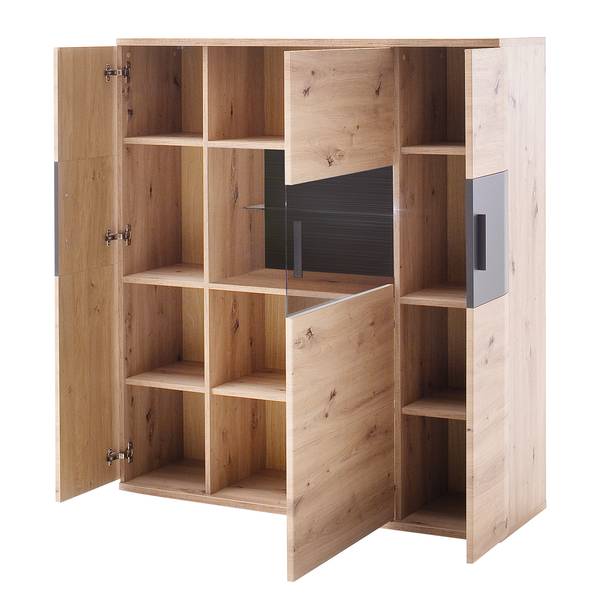 Buffet haut Callington I Imitation planches de chêne / Anthracite