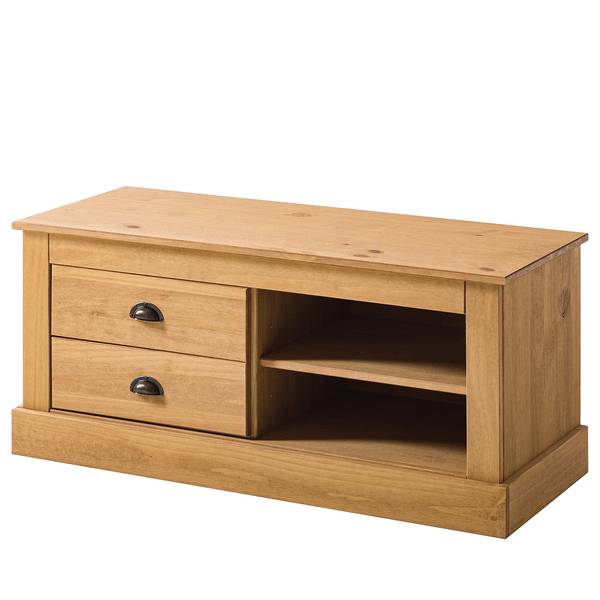 Garderobenbank Neely Kiefer massiv - Kiefer