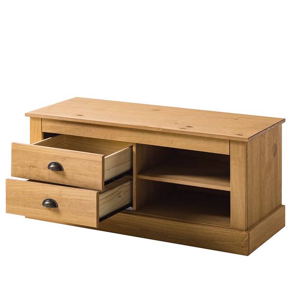 Garderobenbank Neely Kiefer massiv - Kiefer