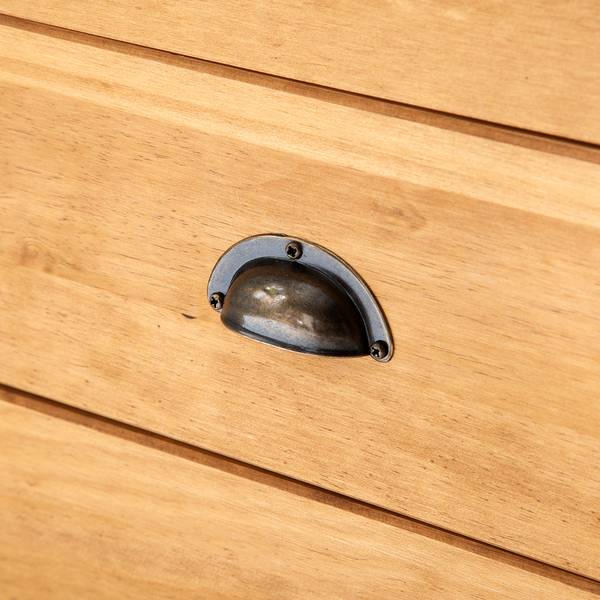 Garderobenbank Neely Kiefer massiv - Kiefer