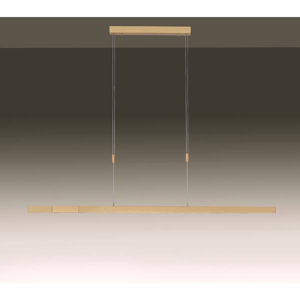 LED-Pendelleuchte Adriana Eisen / Aluminium - 3-flammig