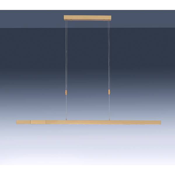 LED-Pendelleuchte Adriana Eisen / Aluminium - 3-flammig
