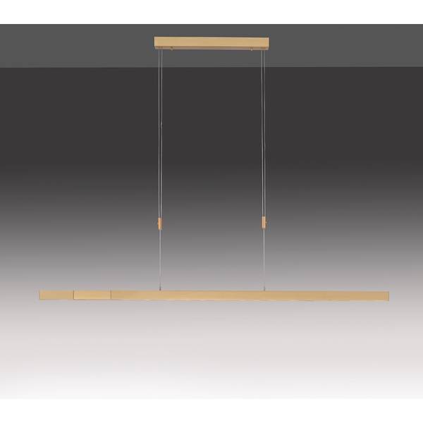 LED-Pendelleuchte Adriana Eisen / Aluminium - 3-flammig