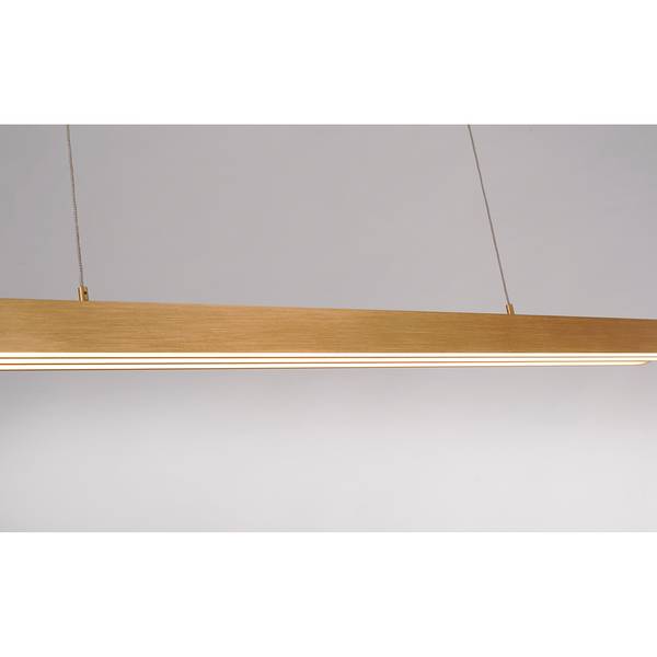 LED-Pendelleuchte Adriana Eisen / Aluminium - 3-flammig