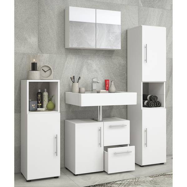 Badkamerset Flandu I (4-delig) wit