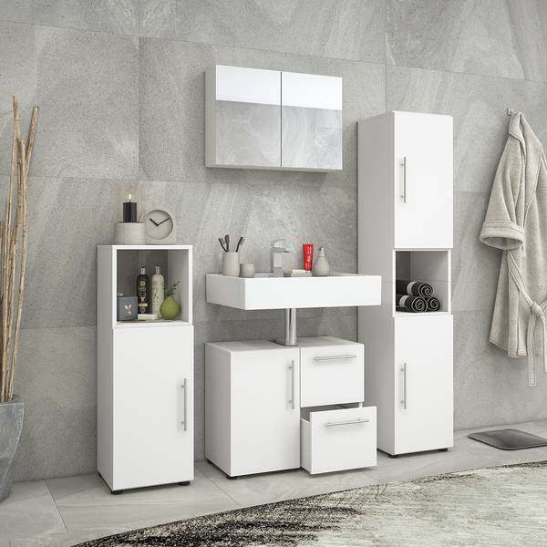 Badkamerset Flandu I (4-delig) wit