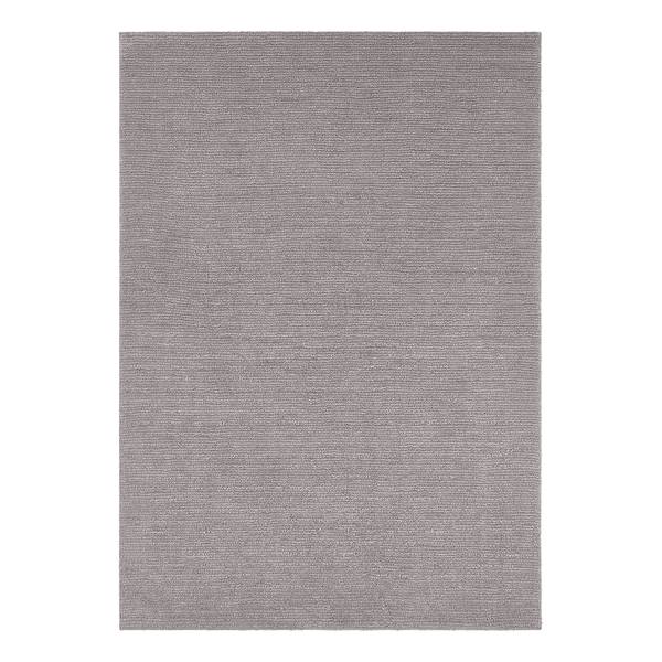 Kurzflorteppich Supersoft Webstoff - Rauchgrau - 200 x 290 cm