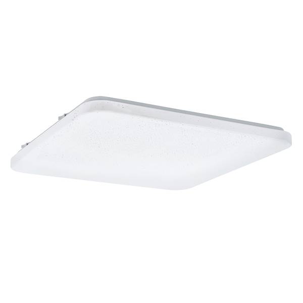 Plafonnier Frania IV Matière plastique / Acier - 1 ampoule