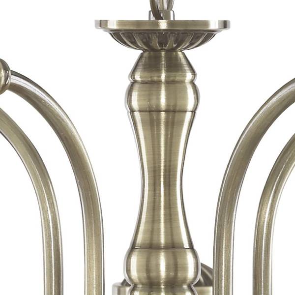 Pendelleuchte American Diner IV Glas / Stahl - 5-flammig