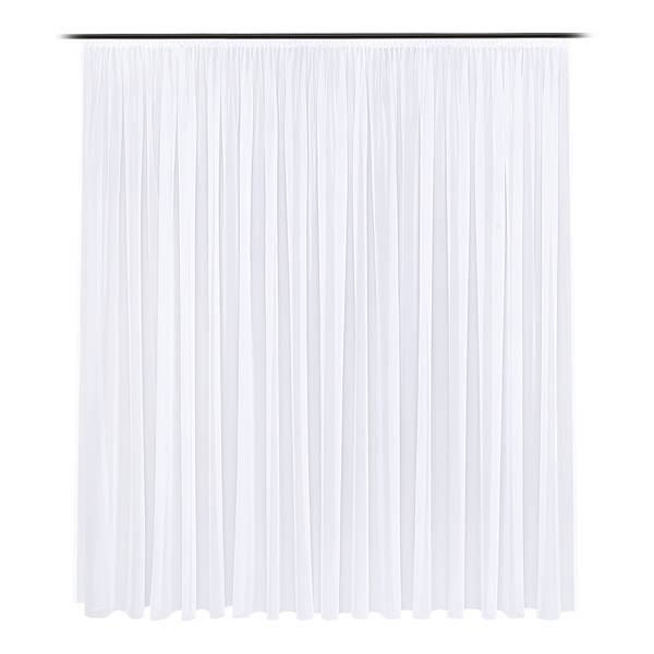 Gardine Laura II Webstoff - Weiß - 450 x 245 cm