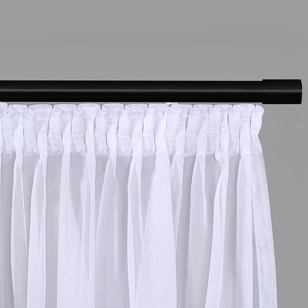 Gardine Laura II Webstoff - Weiß - 450 x 245 cm