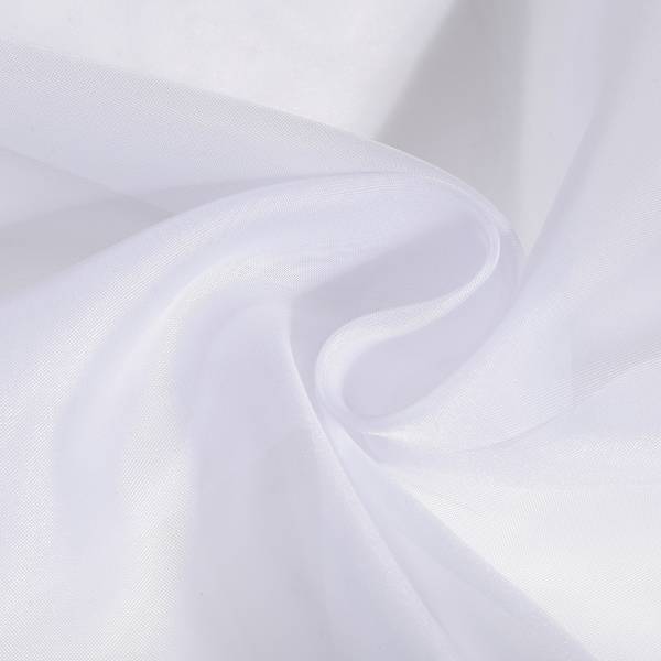 Gardine Laura II Webstoff - Weiß - 450 x 175 cm