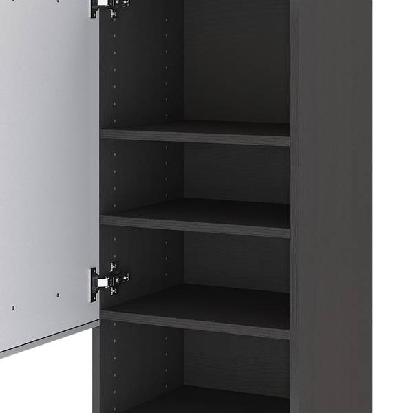 Hochschrank Dante Rauchsilber / Graphit