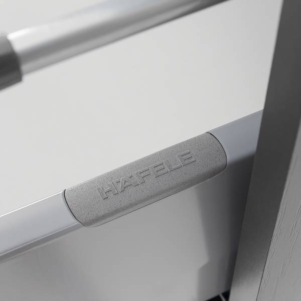 Mobile basso Dante Argento cenere / Grafite