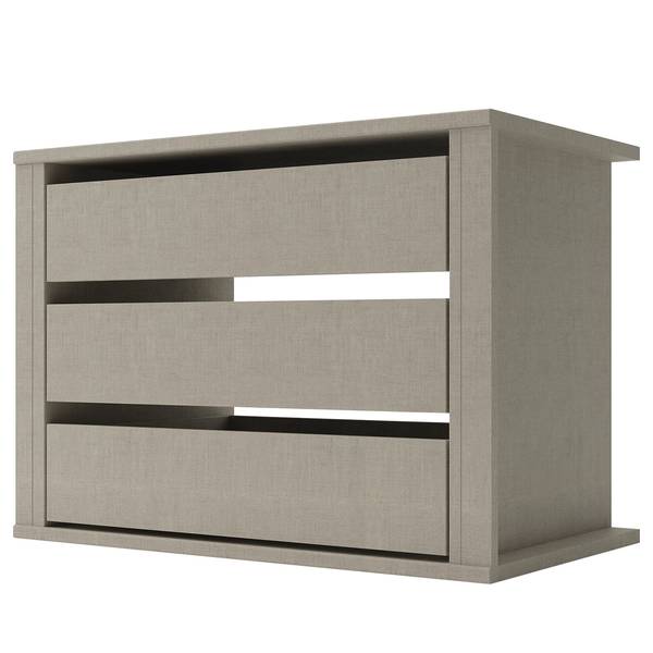 Schubladeneinsatz SKØP 90 cm Beige - Holzwerkstoff - 88 x 60 x 50 cm