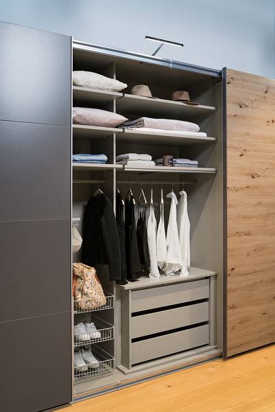 Schubladeneinsatz SKØP 90 cm Beige - Holzwerkstoff - 88 x 60 x 50 cm